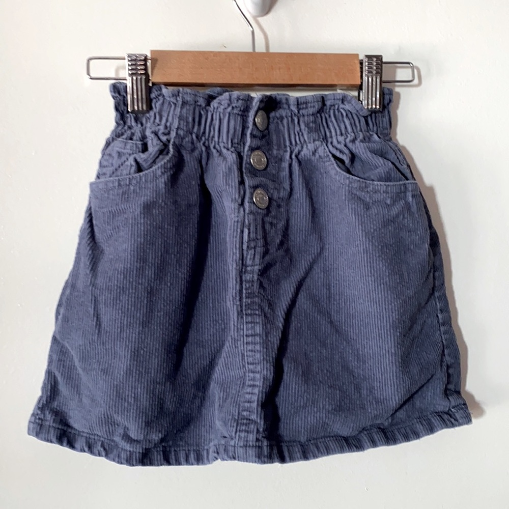 Zara kids corduroy skirt